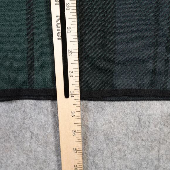 Ann Taylor Sweater Womens Large Tartan Plaid Knit Festive Holiday Soft Mock Neck - Picture 7 of 8